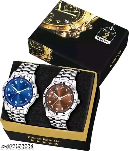 wrist watch combo for men