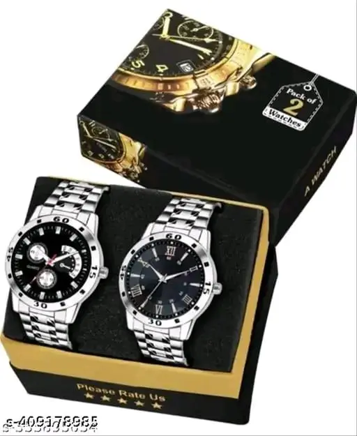 wrist watch combo for men